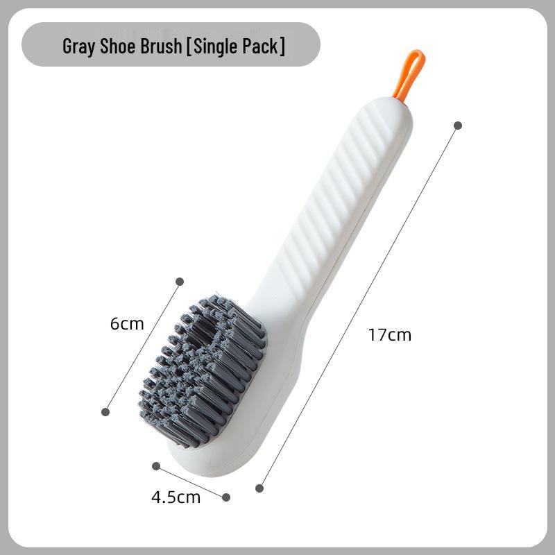Homejia Press-Type Soft Bristle Shoe Cleaning Brush