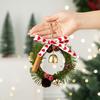 2026 Christmas Bell Wreath Ornaments - Festive Tree Decorations & Hanging Accessories