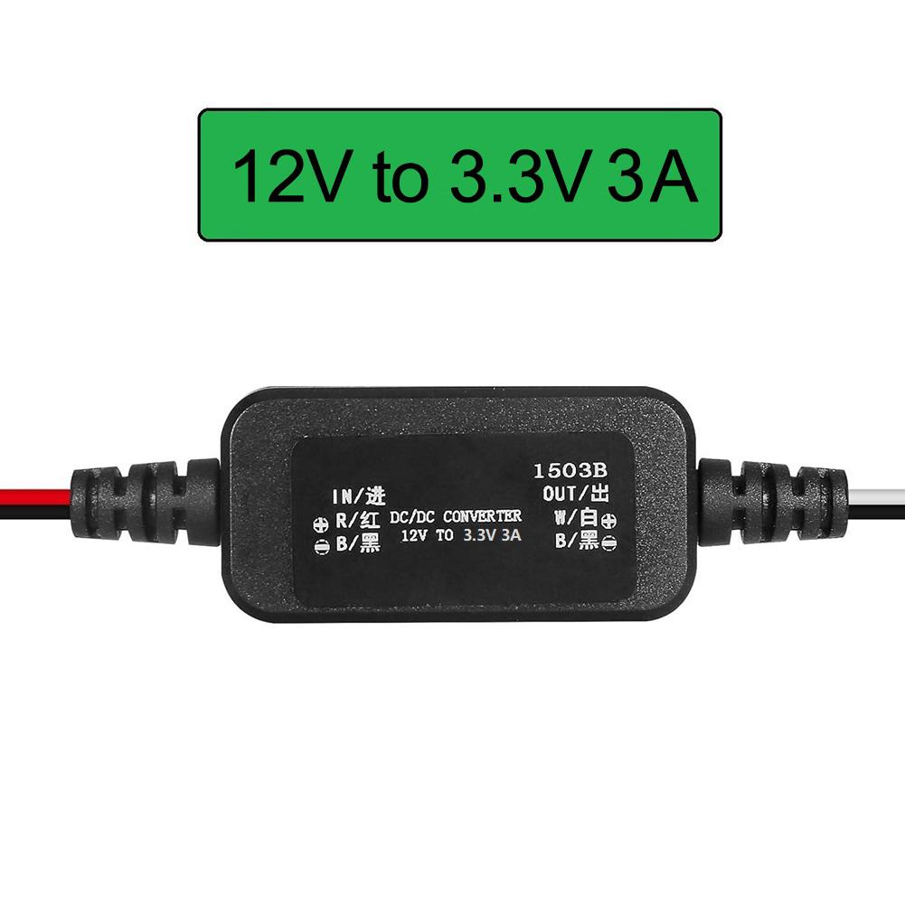 

12V to 3 3V DC Voltage Reducer Converter Module with 3A Output Current and IP67 Sealed Housing for Reliable Performance