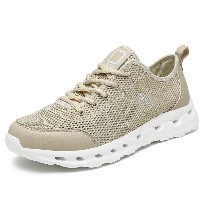 Men's 2021 Summer Casual Mesh Sports Shoes - Breathable, Outdoor, and Driving-Ready.