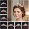 Sparkling Crystal Bridal Tiara Crown Headpieces Baroque Crown  Gorgeous Accessories