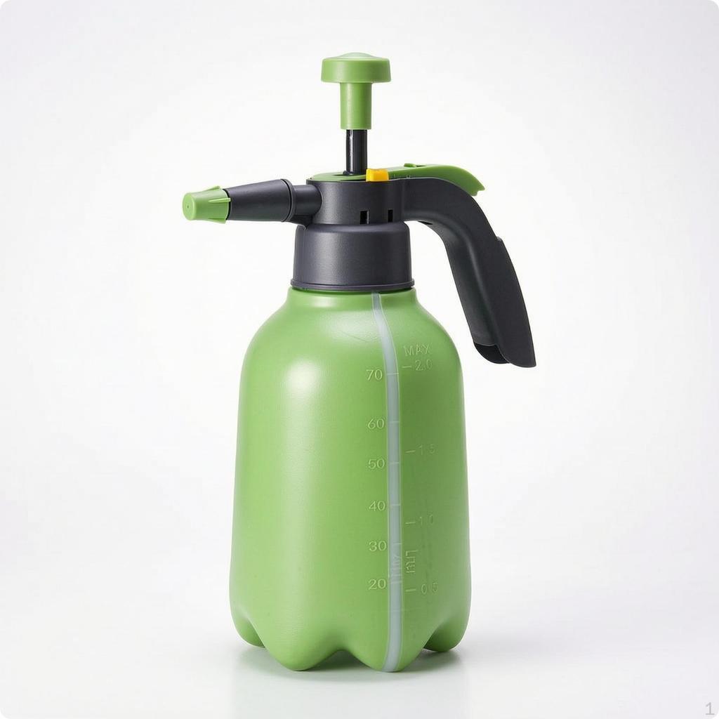 HighPressure Spray Bottle Handheld Hand Pump Sprayer Portable Garden with Adjustable Nozzle