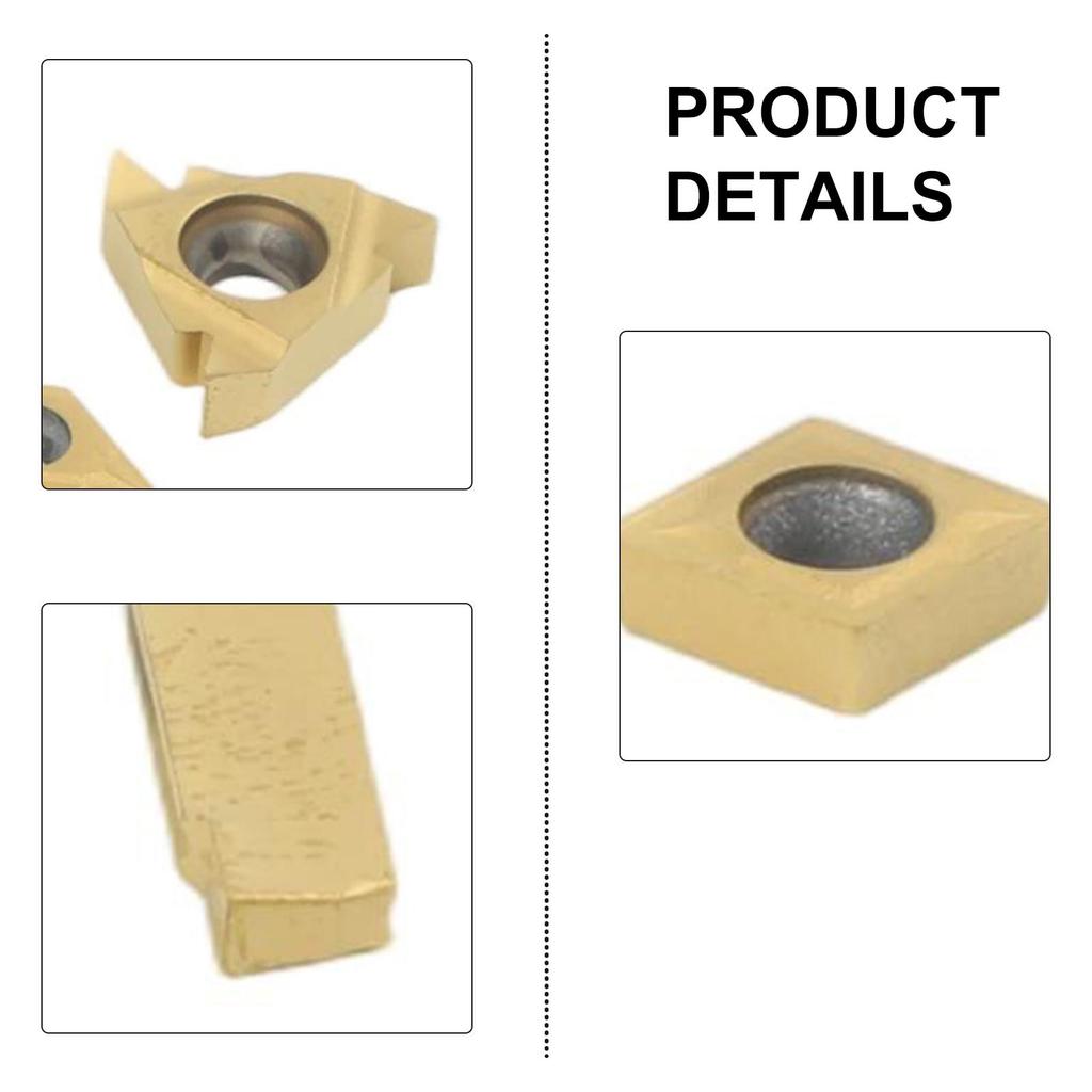 7pcs CCMT060204 11IR 16ER MGMN200 DCMT070204 Turning Tools Carbide Inserts For Shank Lathe Boring Bar