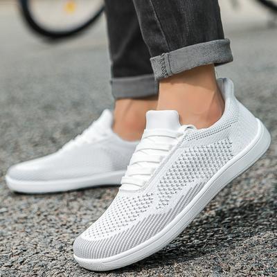 Sneakers Men Running Walking Knit Shoes Fashion Casual High Quality Sport Athletic Gym Light Men's Casual Shoes Plus Size 36-45