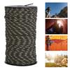 100m Outdoor Rock Parachute   Rope Survival Cord for   Hiking(Black)