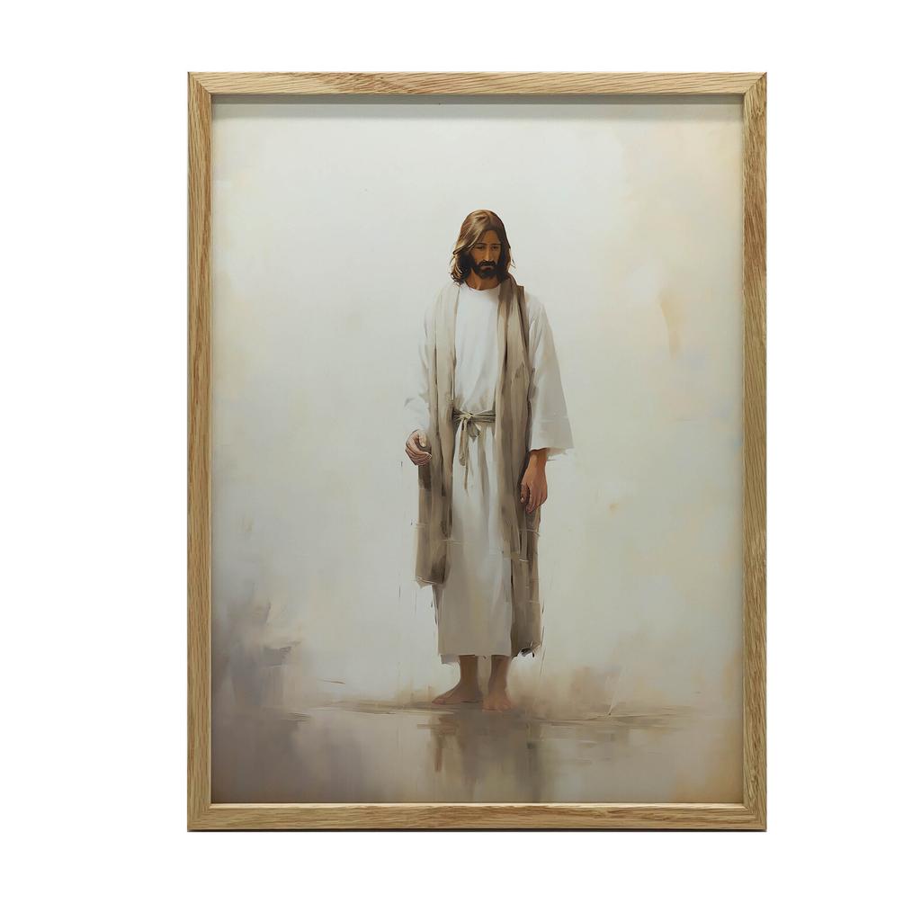 Prayer In Silence - Jesus Prayer In Silence - Jesus, 30X40 Cm, Unframed, Matte Paper 230 Gsm