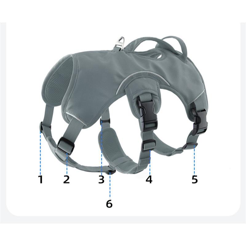 Γιλέκο Έλξης για Κατοικίδιο Σκύλο, Λουρί Περιπάτου Σκύλου