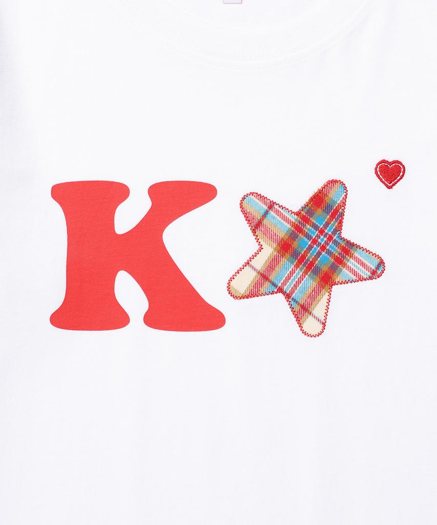 Kimseupeulesikoteunmakes K Alpha Star Logo Tee Red
