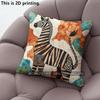 Boho African Wildlife Print Pillow Covers Pattern Cushion Cover Suitable for Sofa Bedroom Car Pillow Cover