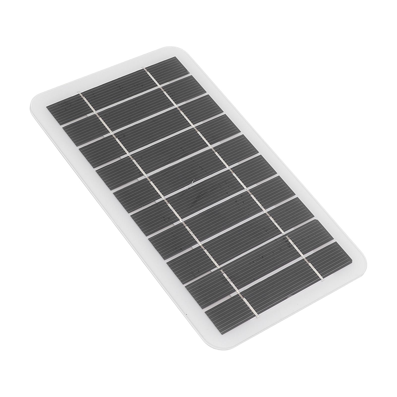 

5V 2W USB Solar Panel Charger Portable Outdoor Solar Panel Power Bank for Camping Hiking