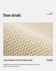 Durable Pineapple Ring Floor Mat: Stain-Resistant, Easy-Clean, Cat-Scratch-Proof, Non-Slip, Cold-Insulating Bedside Rug
