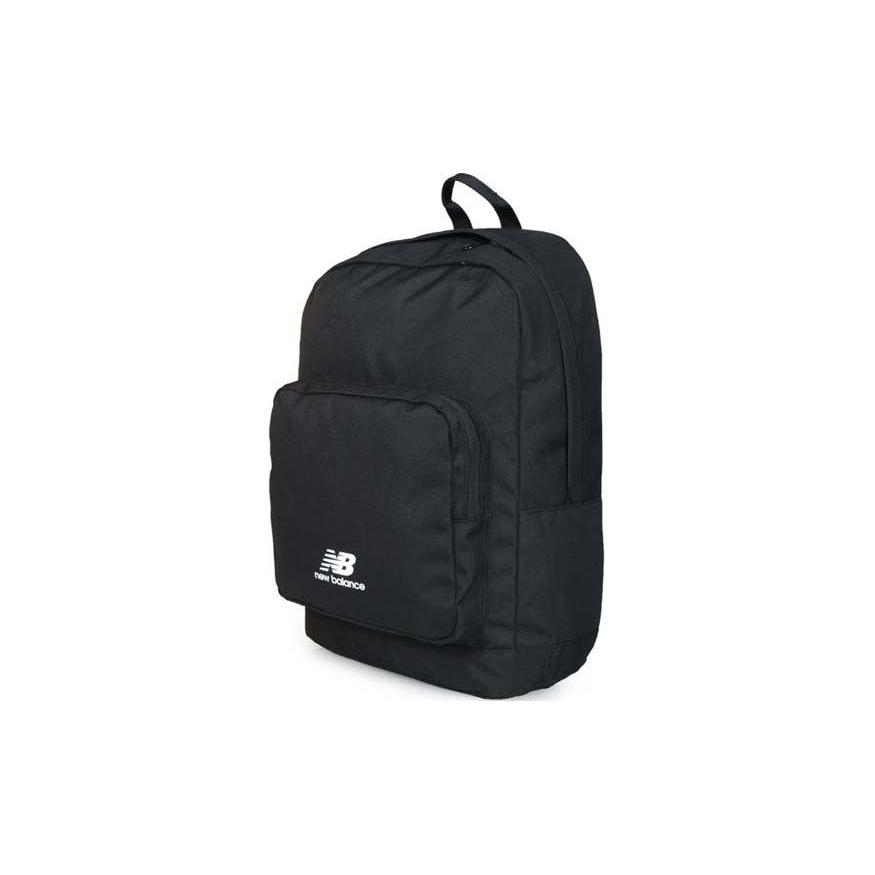 New New Balance Polyester Backpack Regular Men's Black LAB23012BK