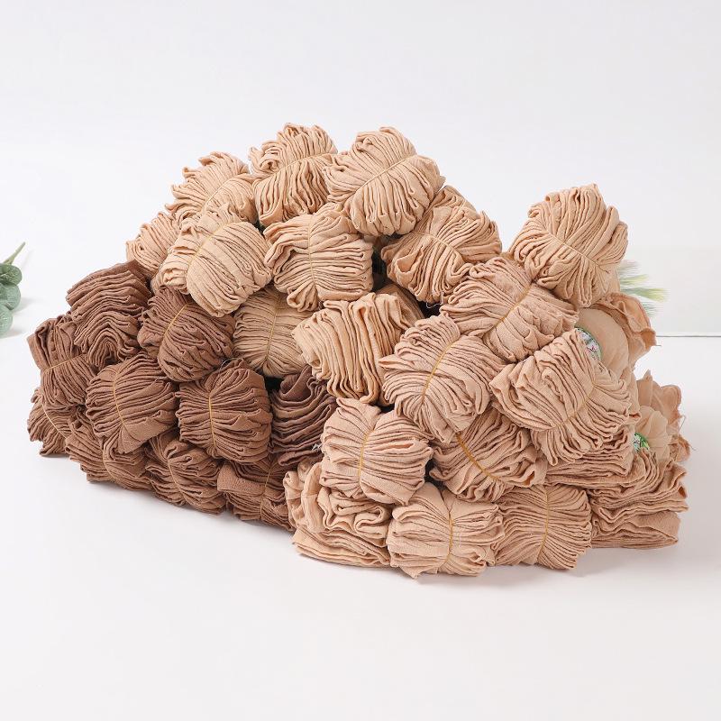 Women's Ultra-Thin Breathable Silk Socks - Crystal Silk Short Stockings for Spring/Summer