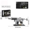 Building Blocks Toy Gun Sets Army Weapon Submachine Assembly DIY Bricks Kids Education Toys Model Holiday Gifts