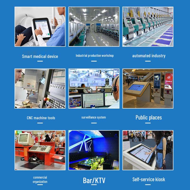 Quad-Core J1900 Dual-Netzwerk Embedded Industrie-Mini-PC