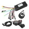 24V 36V 48V 30A Sinewave Brushless Motors Controller Colorful V889 Panel Power Assist Sensor Electric Bike Conversion