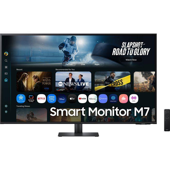 PC-Bildschirm - SAMSUNG - 32 - UHD 4K - 60Hz - VA-Panel - 4ms - SMART MONITOR M7 - M70F - Schwarz