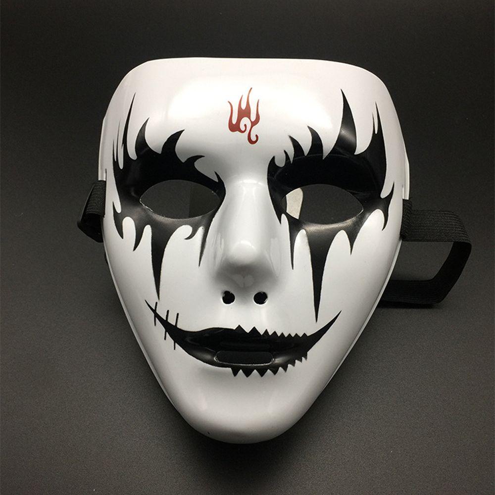 White Adult Ghost Party Cosplay Halloween Props Full Face Mask Costumes Accessories Horror Mask