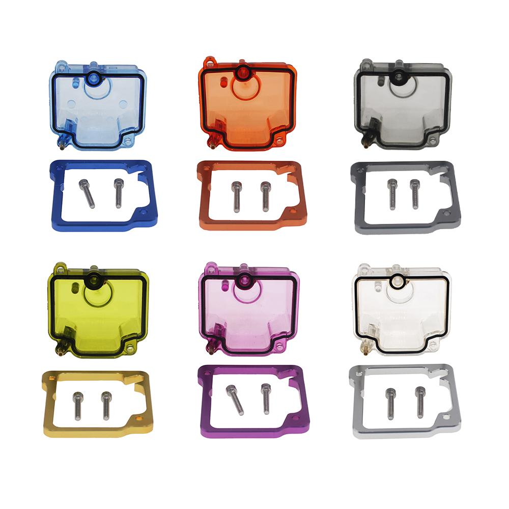 Vergaser Klare Schwimmerkammer Vergaser Klare Unterseite Transparente Schwimmerkammer Ölbehälter für PWK 21 24 26 28 30 32 34mm Mehrere Farben