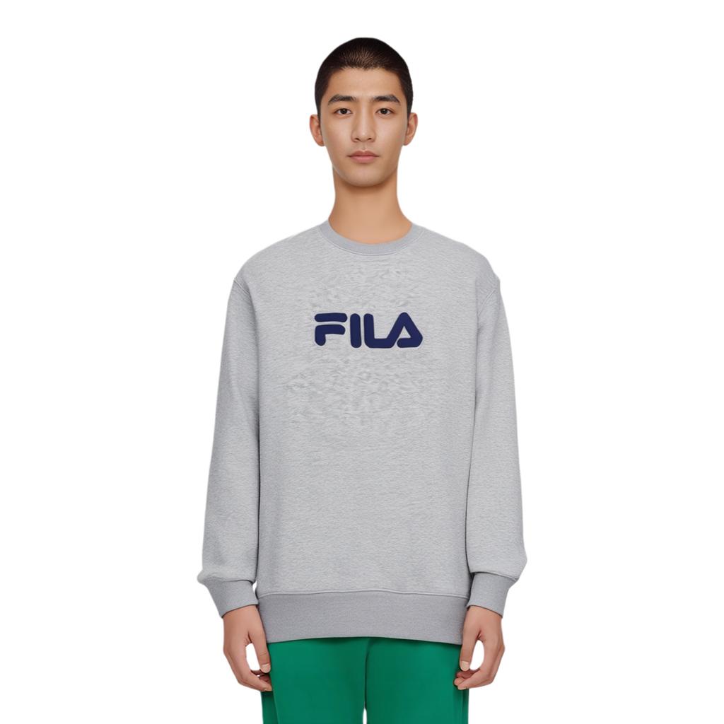 Fila Original Pullover Fleece Fashion Classic Versatile Soft Comfortable Loose Sweatshirt Unisex Sweatshirt F51U549202F-MG