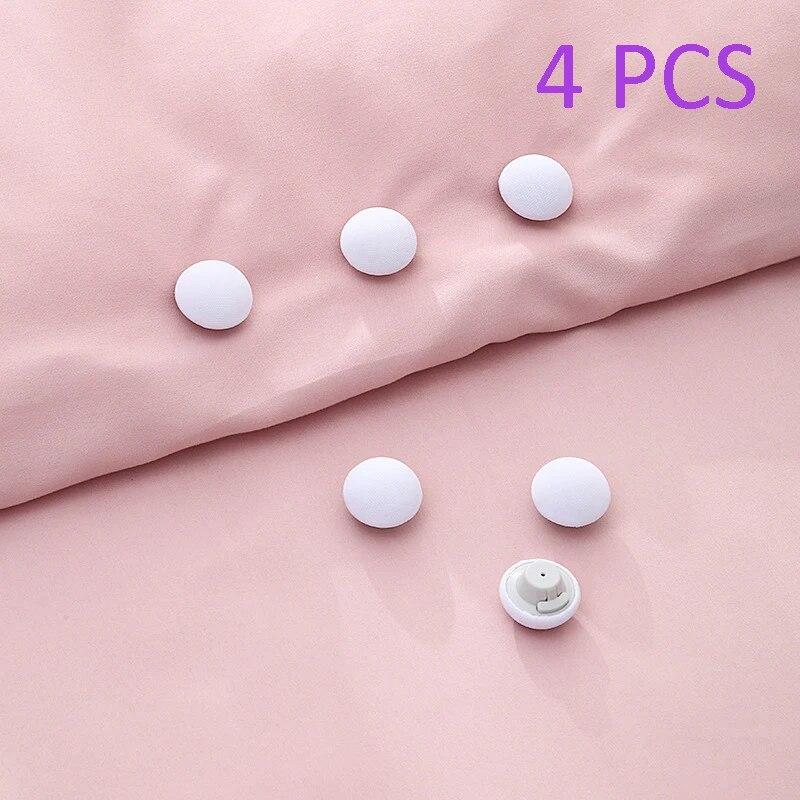 10pcs/4pcs Fixer Needleless Cover Holder Round Shape Quilt Clips Fastener Bed Sheet Blankets Non Slip Gripper for dropshipping