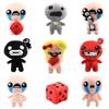 25cm Anime Peluches The Binding of Isaac Afterbirth Rebirth Peluche Dessin Animé ISAAC Douces Peluches Cadeaux d'Anniversaire Noël