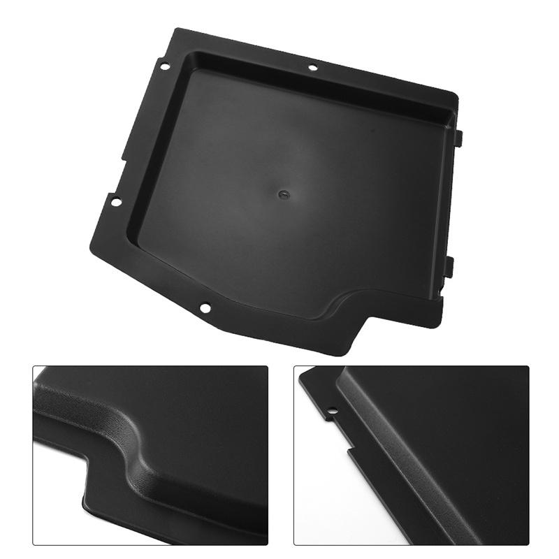 Battery Cover Kit For Brp For Can-Am Maverick X3 Max R Rr 4X4 Xmr Xds Xrc Xrs Ds Rs Turbo Dps 900 2017-2025 Black Plastic Plate