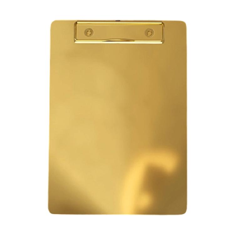 Portable Document Clipboard Heavy Duty Stainless Steel Writing Board For Restaurants School Offices Business Settings