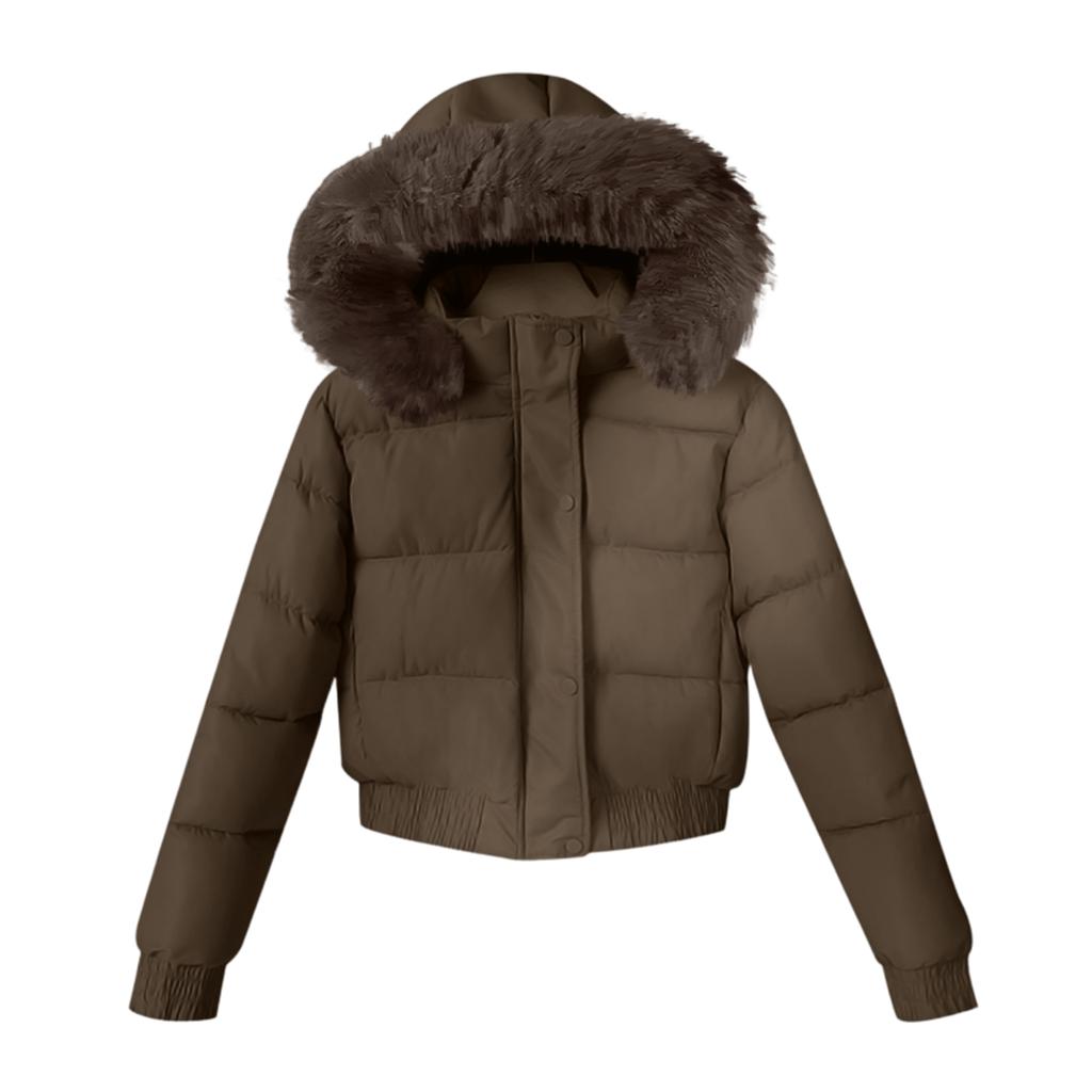 Women's Short Thick Warm Trendy Down Jacket