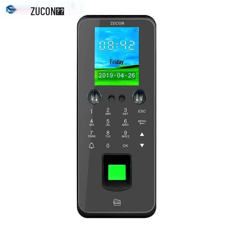 ZUCON F17 Face & Fingerprint Access Control System CN plug (adapter included)