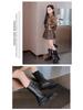 Winter 2025 Girls' Korean & British Style Martin Princess Long Boots