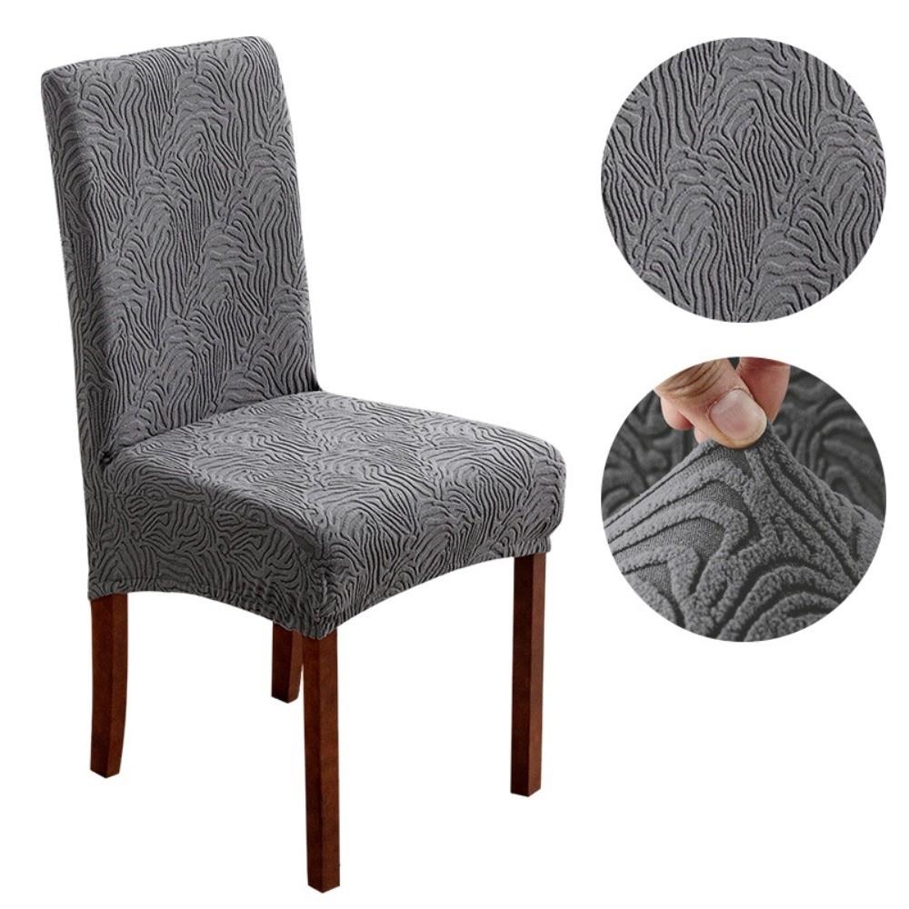 

1Pcs Removable Universal Chair Cover Thickened Backrest Protector Seat Cover for Home Kitchen темно-сірий колір