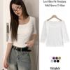 The Pink Women S Levi Slim FiT Back CuT 7 8 Sleeve T ShirT