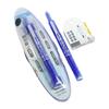 Press Fountain Pen Calligraphy Fountain Pen with 5 Inks Sac Retractable Inks Pen Fine Tip for Adult Kid Handwriting