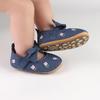 Embroidered Baby Girl Soft Sole Shoes, 3-6 Months