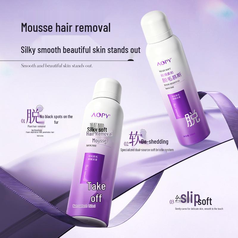 AOPY Unisex Hair Removal Cream - Hand, Armpit, Leg, Body, Plant Extract Formula.