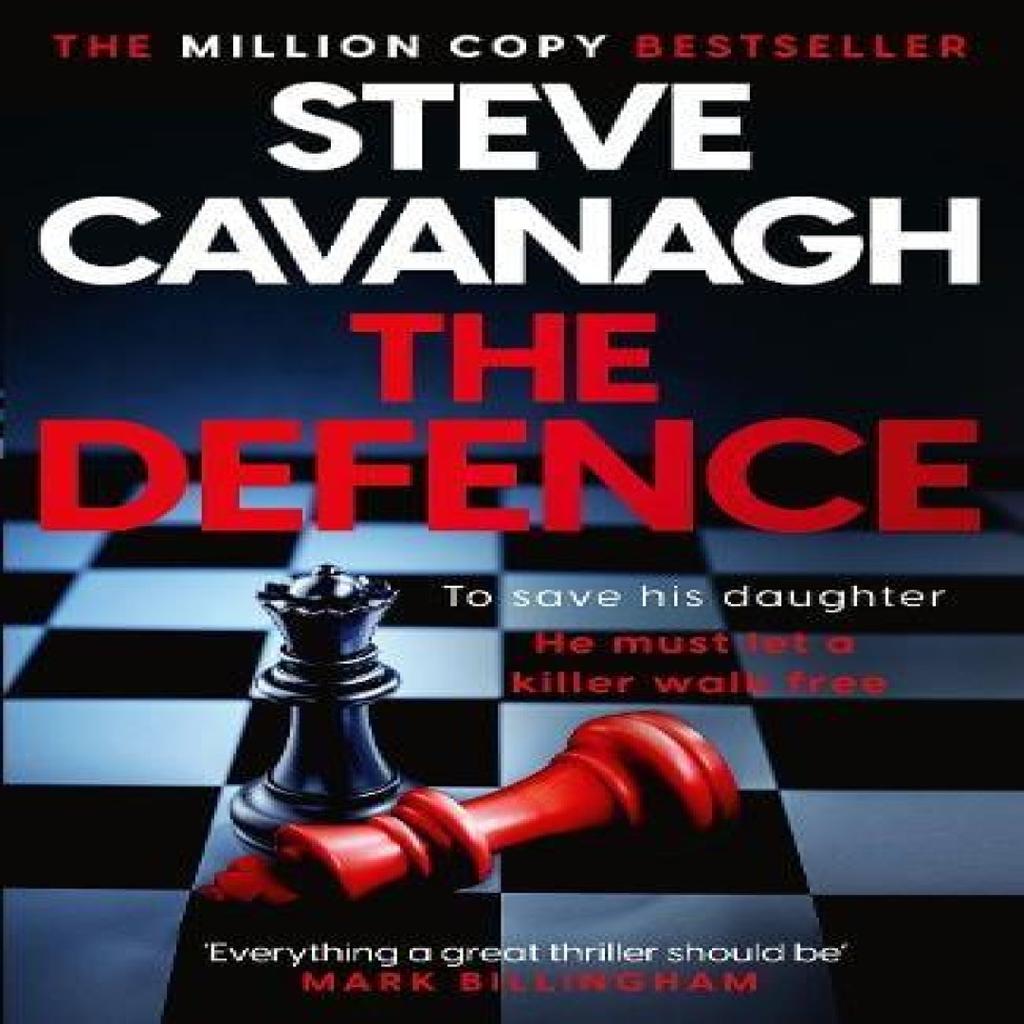 The Defence by Steve Cavanagh Paperback Book 9781035414901