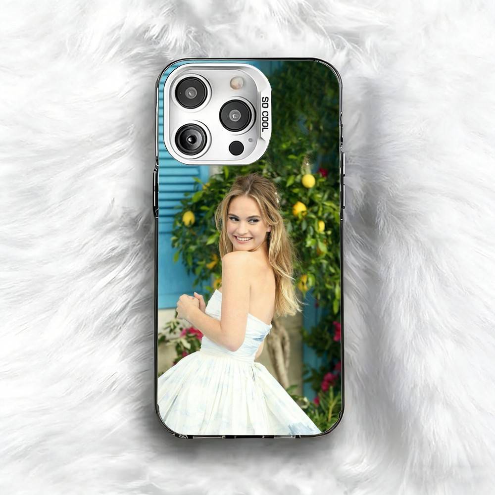 Actor L-Lily J-James Phone Case For iPhone 16 17 15 14 12 13 Pro Max Black Color Shockproof Cover