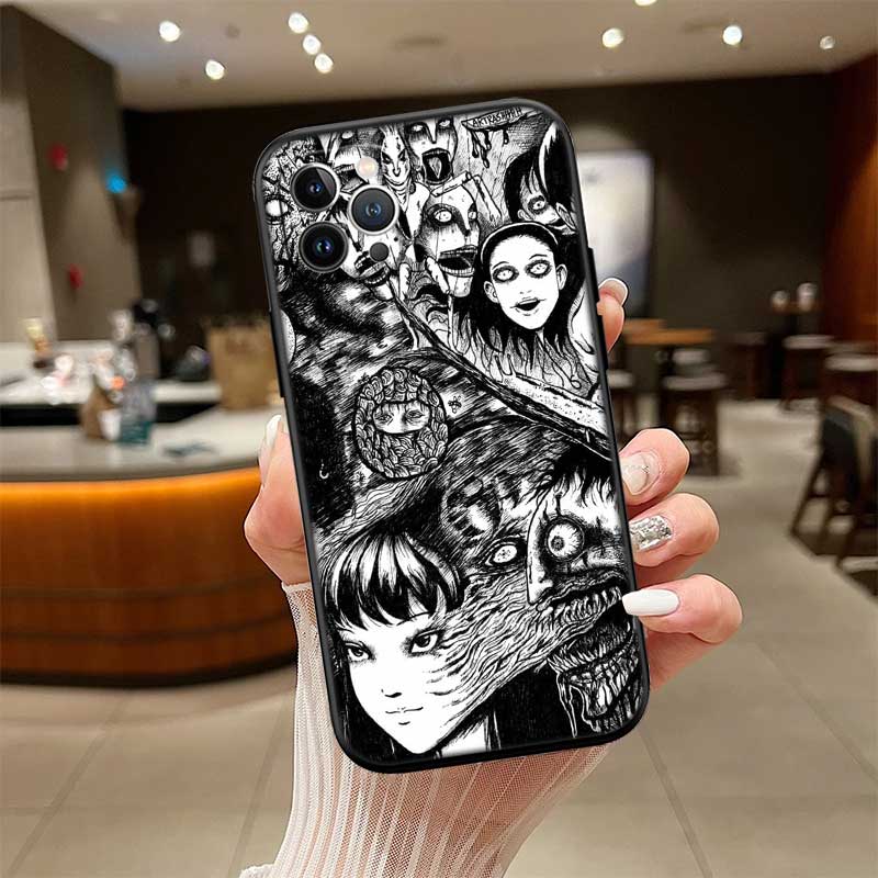 NH35 Junji Ito Tomie Shell Phone Case for Samsung Galaxy Note 10 20 S23 S24 S25 Ultra FE Plus Edge Lite A02S A35 A07 A17