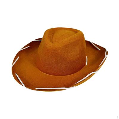 Cowboy Cowgirl Hut Kostüm Große Krempe Cosplay Flach Sonnenschutz für