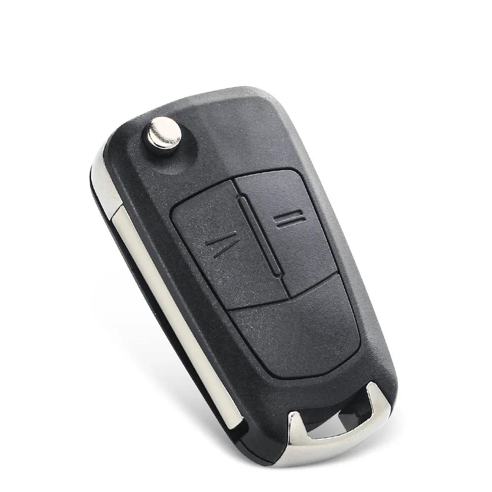 Hu43/ Hu100 Blade 2/3 Buttons Folding Car Key Shell For Opel Vauxhall Astra H Corsa D Vectra C Zafira Astra Vectra Signum
