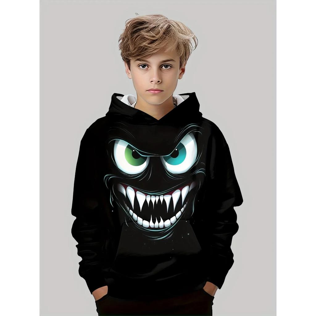 Weihnachten Mädchen Niedlicher Weihnachtsmann Grafik Hoodie Leichtes Langarm Kapuzensweatshirt Oberteil Kleidung Geschenk Herbst Winter Oberteile