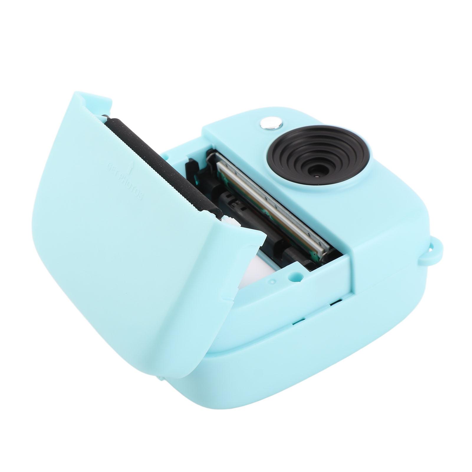 

Детская камера мгновенной печати 1080P 48M Цифровая видеокамера для малышей с фильтрами Фоторамки для мальчиков синий