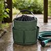 Faltbare Aufbewahrungstasche mit Griff & Kordelzug, Wasserdichte Oxford-Stofftasche Haushaltswerkzeug-Set Mehrere Taschen, Großer Reinigungsgeräte-Organizer