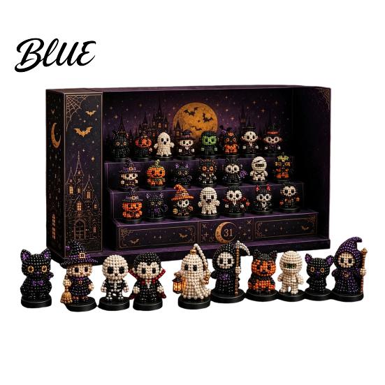 Halloween Adventskalender Faux Perlenmalerei DIY-Kit Kalender