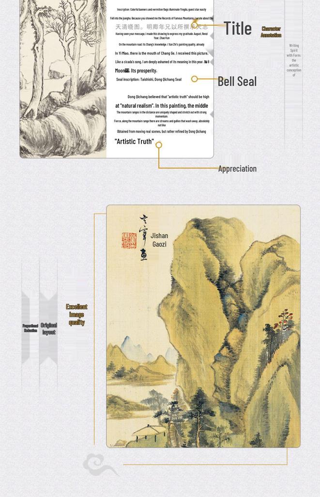Classic Dong Qichang Painting: 8K Freehand Ink Wash Chinese Landscape Techniques