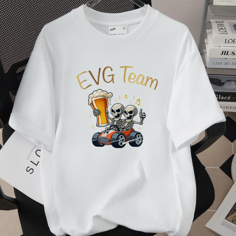 Future Groom Team Groom Short Sleeve Tees 260G 100 Cotton Tshirts French Mens EVG Single Farewell Wedding Party Tops M13