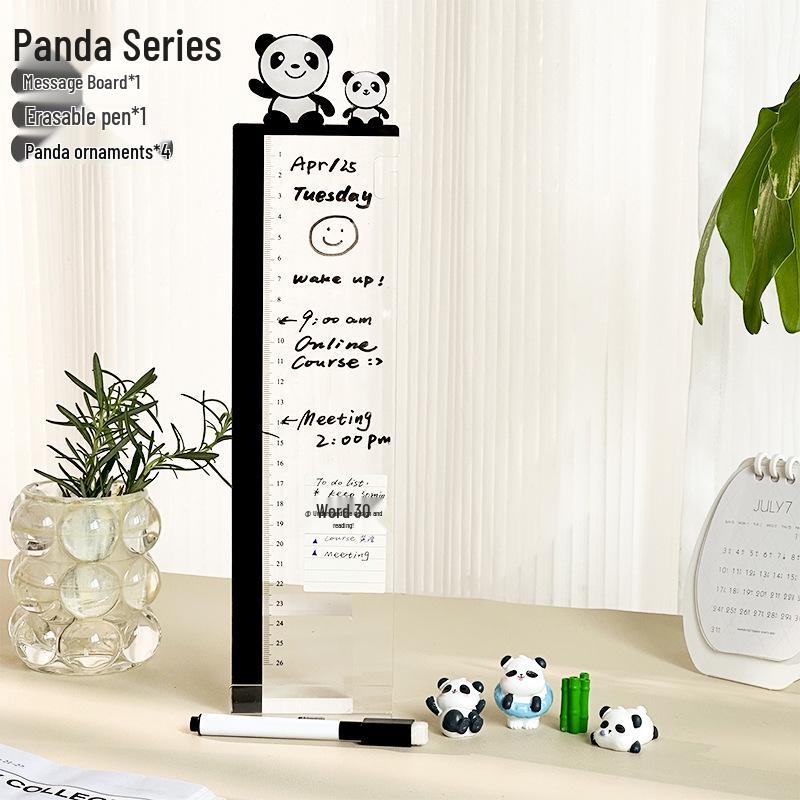 Cute Transparent Monitor Sticky Notes Board - Office Wipeable Message Board