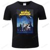 Men Cotton O-neck T Shirt Summer Tshirt MANIAC MANSION Lucasfilm Games 1987 Retrogaming Monkey Island Unisex Tee-shirt