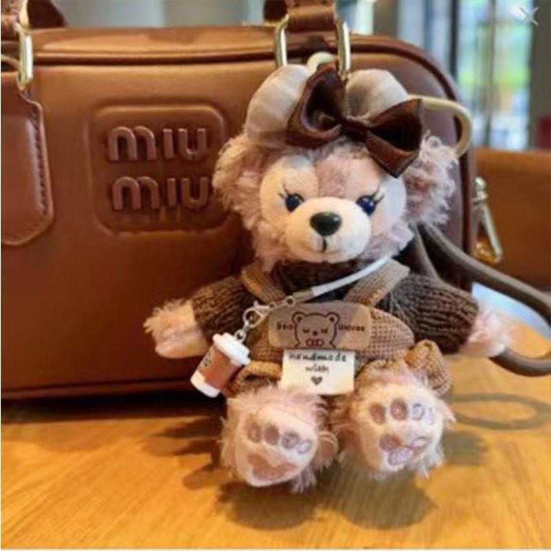 Sherry Lovely Rose Bear Keychain With Ultra Soft Fabric Ideal For Collectors And Gifts